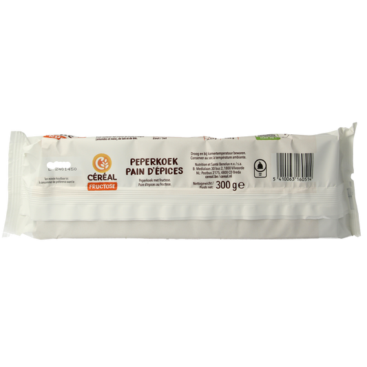 Cereal Peperkoek fructose 300.00 Gram