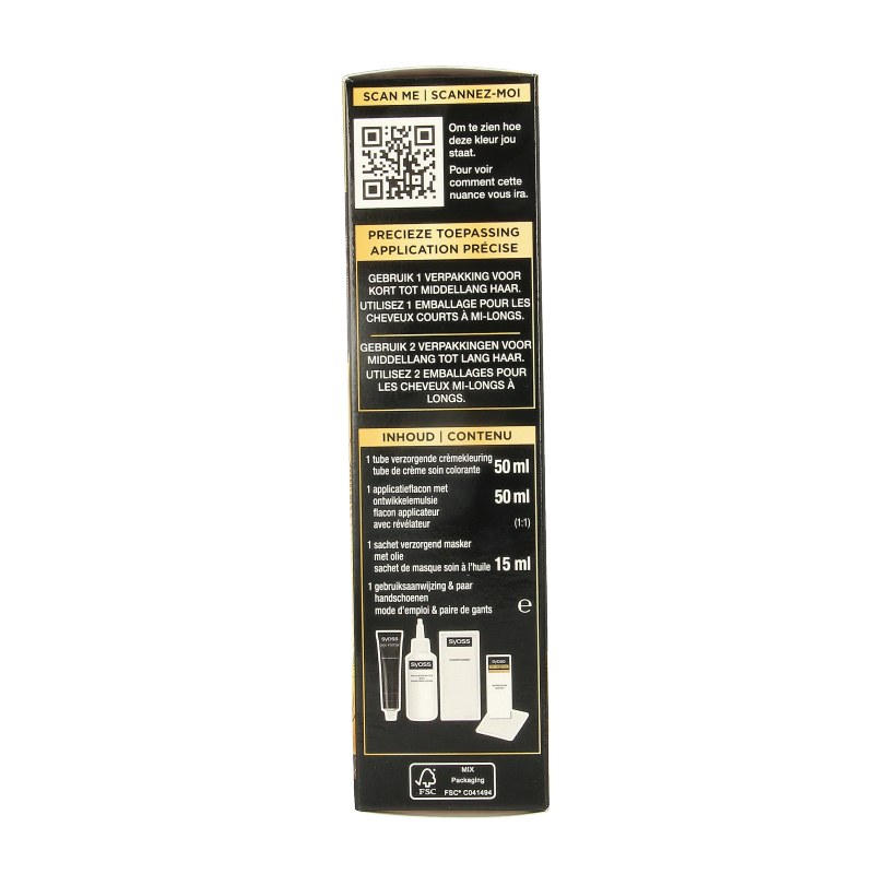 Syoss Color Oleo Intense 7-10 natuurlijk blond haarverf 1 Set