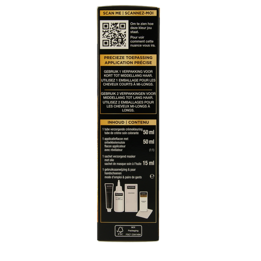 Syoss Color Oleo Intense 4-23 bordeaux rood haarverf 1 Set