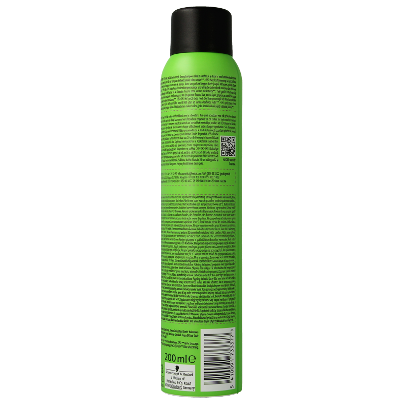 Got2b Droogshampoo extra fresh 200 Milliliter