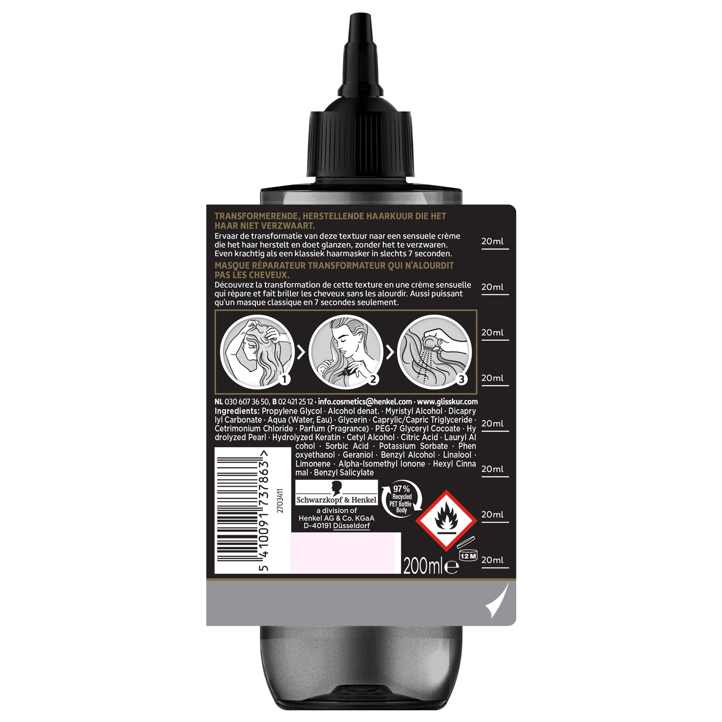 Gliss Kur Spray ultimate repair 200 Milliliter