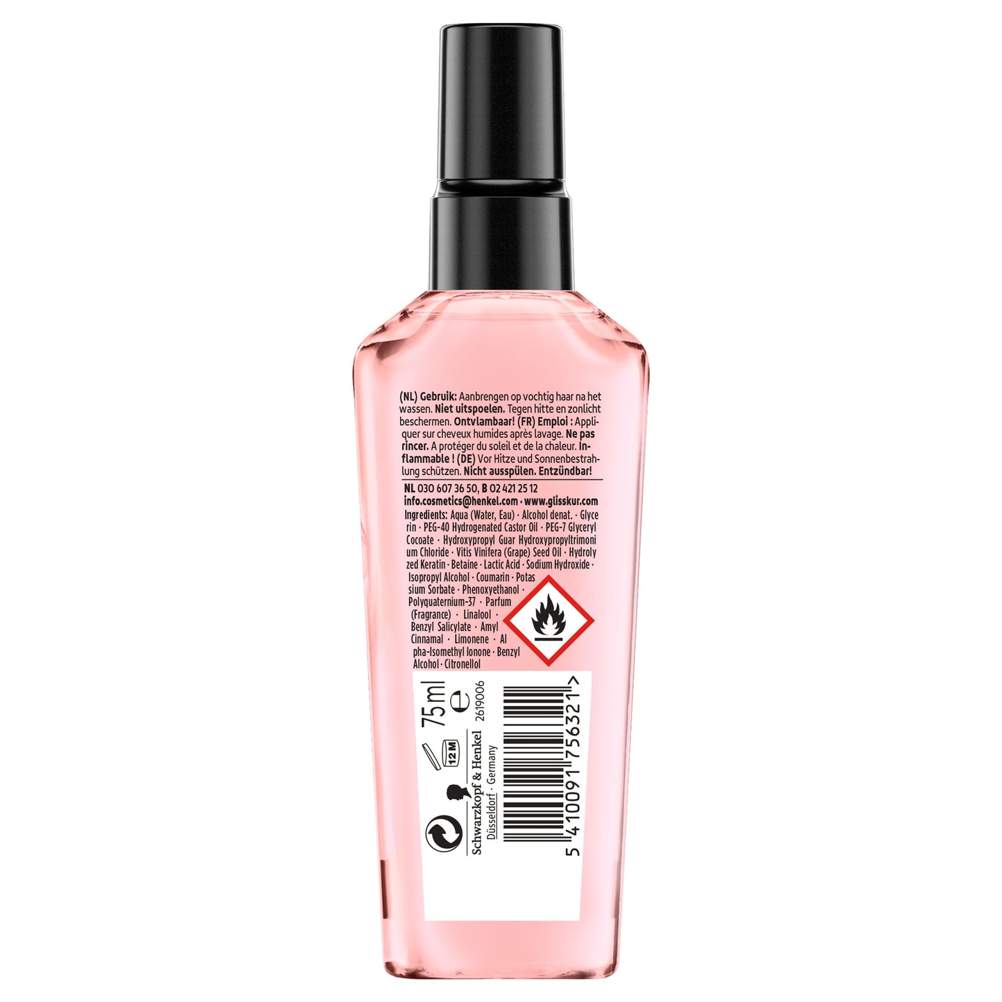 Gliss Kur Gliss Kur Serum split end miracle 75 Milliliter