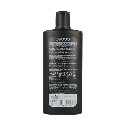 Syoss Shampoo blonde & silver 440 Milliliter