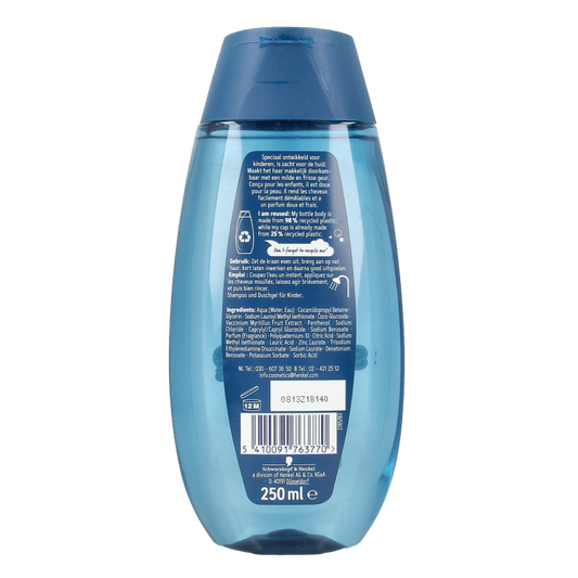 Schwarzkopf Kids blueberry shampoo & showergel 250 Milliliter
