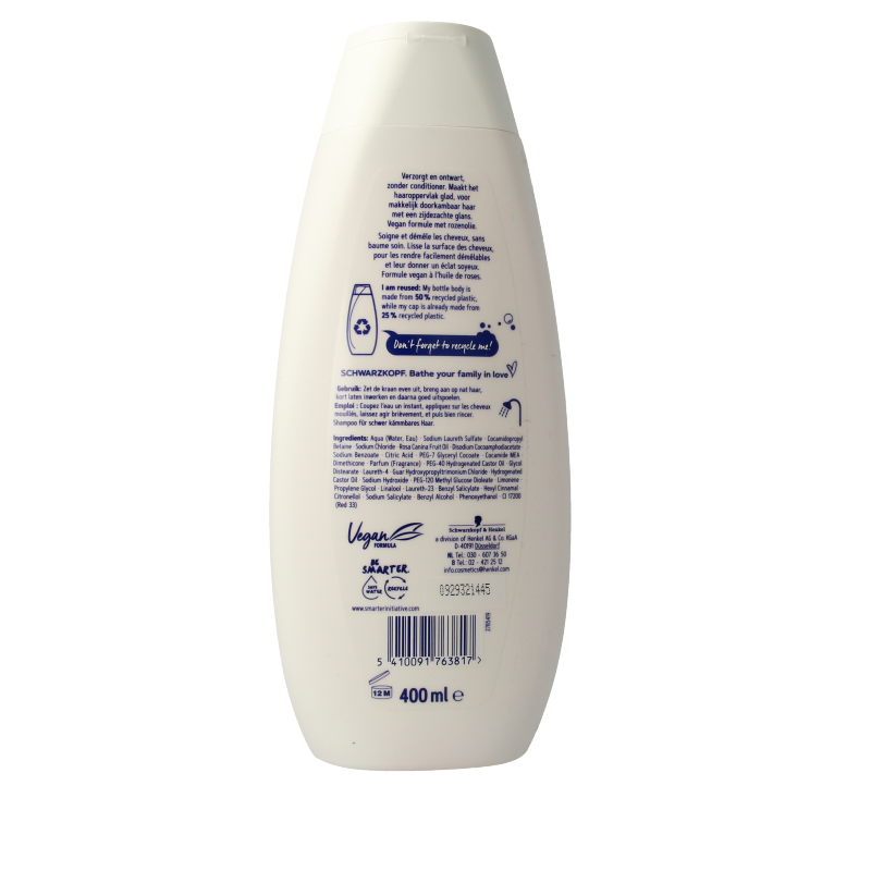 Schwarzkopf Shampoo zijde doorkammer  400 Milliliter