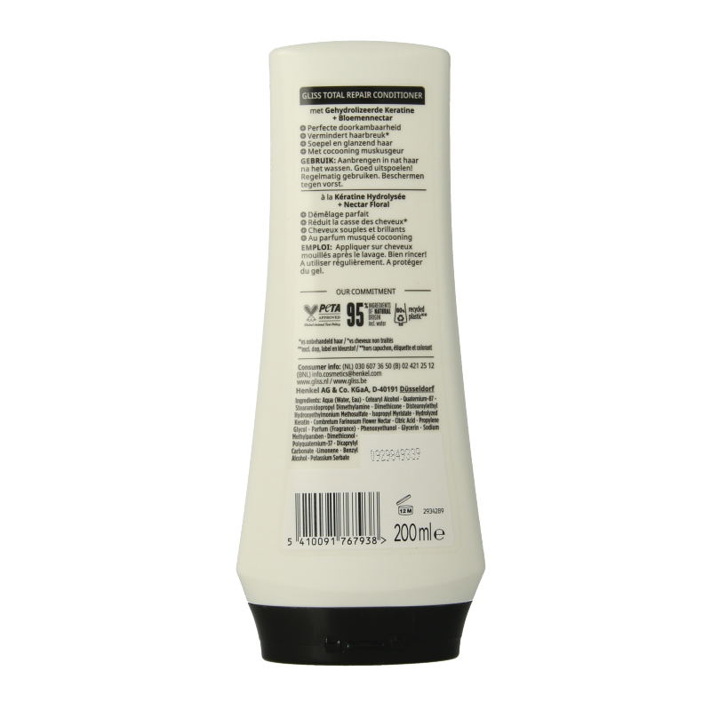 Gliss Kur Conditioner total repair 200 Milliliter