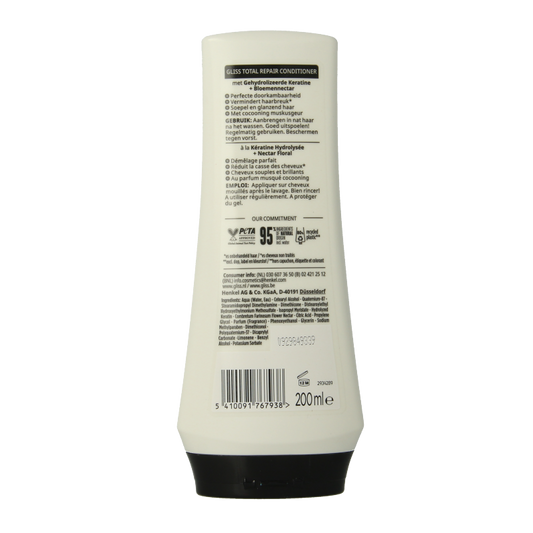 Gliss Kur Conditioner total repair 200 Milliliter