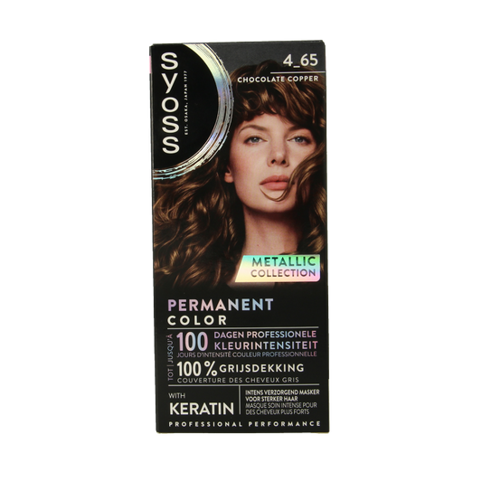 Syoss Metallics 4-65 chocolate copper 1 Set
