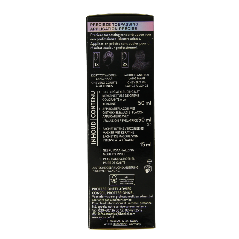 Syoss Metallics 4-65 chocolate copper 1 Set