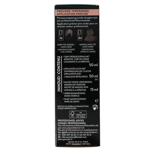 Syoss Color baseline 6-8 dark blond 1 Set