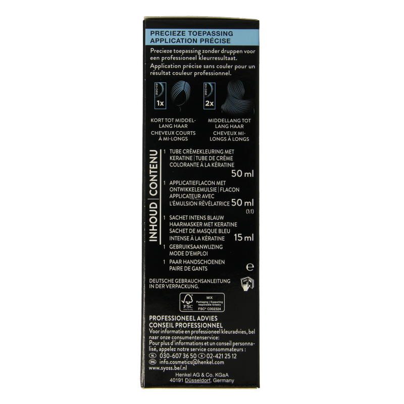 Syoss Color baseline 9-5 frozen blond 1 Set