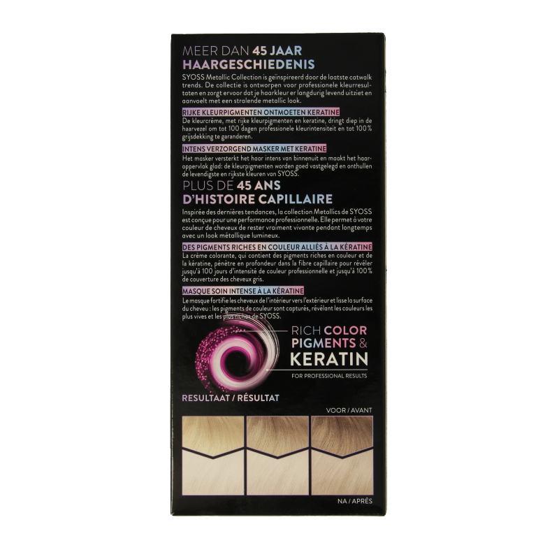 Syoss Metallics 12-53 platinum pearl 1 Set