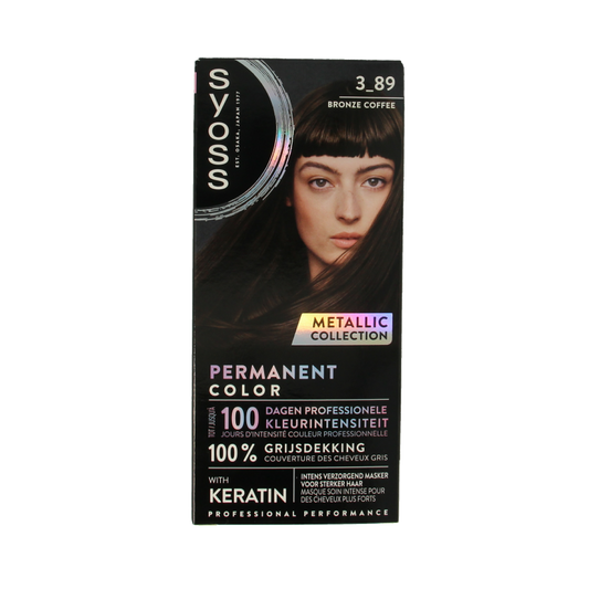 Syoss Metallics 3-89 bronze coffee 1 Set