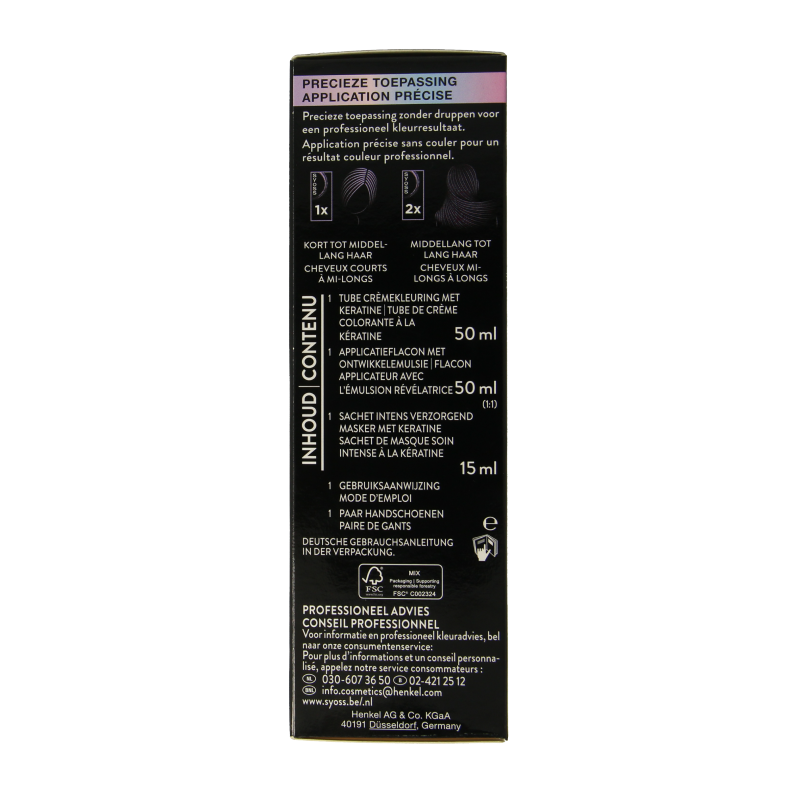 Syoss Metallics 3-89 bronze coffee 1 Set