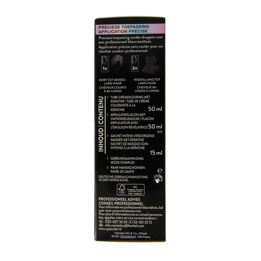 Syoss Metallics 3-89 bronze coffee 1 Set