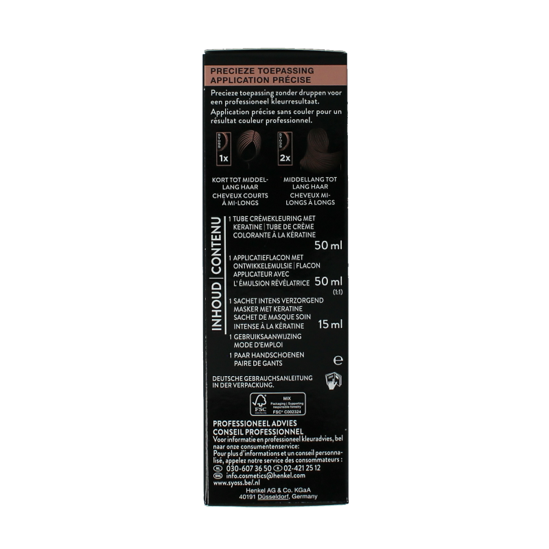 Syoss Color baseline 1-1 black 1.00 Set