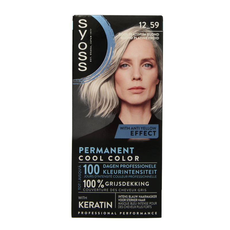 Syoss Colors 12-59 platina cool blonds 1 Set
