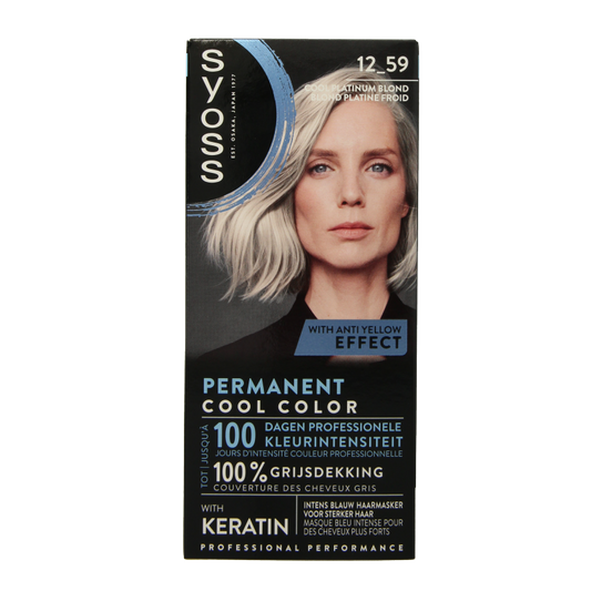 Syoss Colors 12-59 platina cool blonds 1 Set