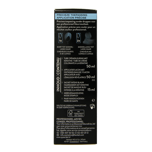 Syoss Colors 12-59 platina cool blonds 1 Set