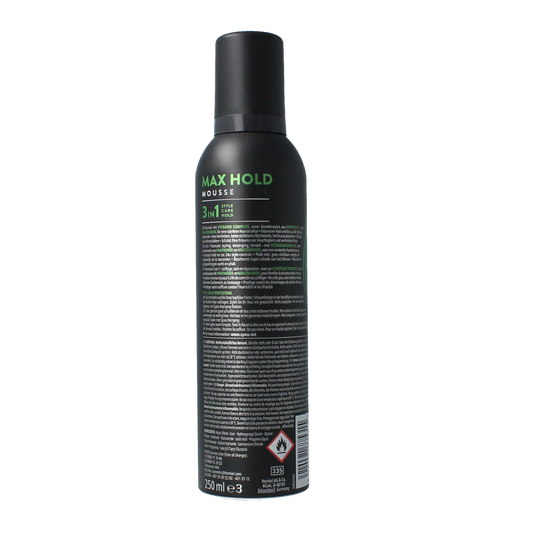 Syoss Styling mousse max hold 250.00 Milligram