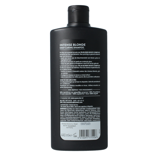Syoss Shampoo blonde & silver 440.00 Milliliter