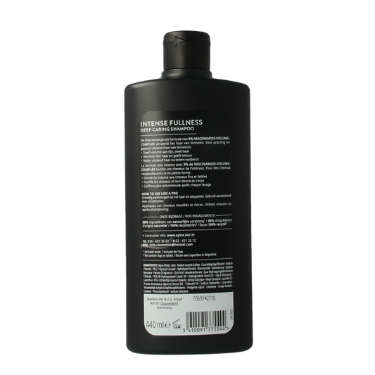 Syoss Shampoo intense fullness 440 Milliliter