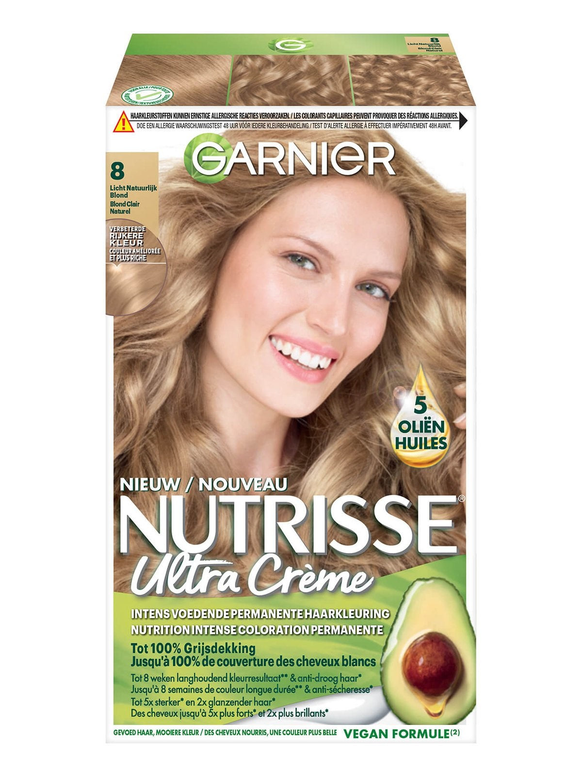 Nutrisse Nutrisse 8.0 blond vanille 1 Set