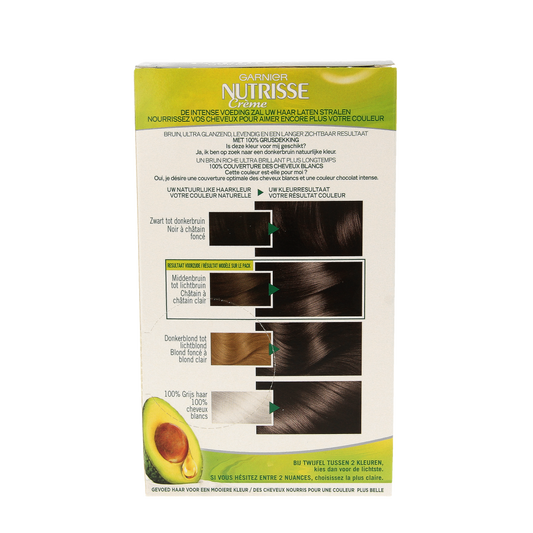 Nutrisse Nutrisse 3 Donkerbruin 1.00 Set