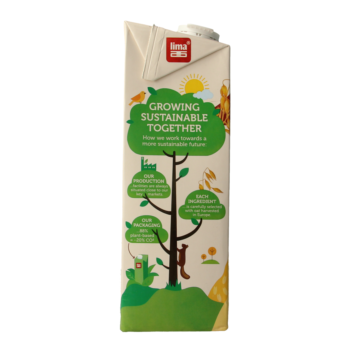 Lima Oat drink vanilla bio 1.00 Liter