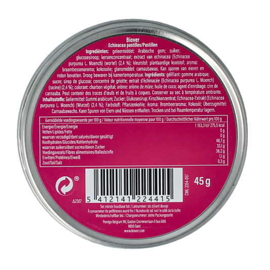 Biover Echinadrop pastilles 45 Gram