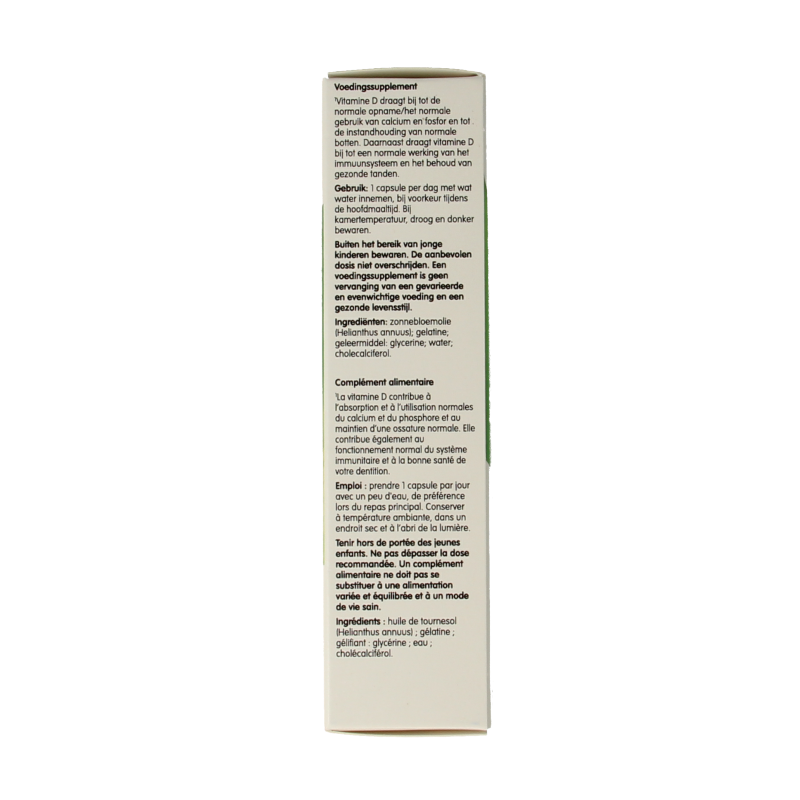 Biover Vitamine D3 30 Capsules