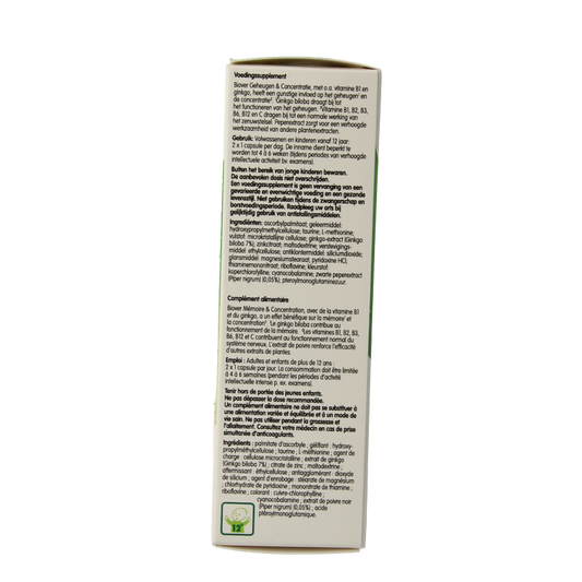 Biover Geheugen & concentratie 45 Capsules