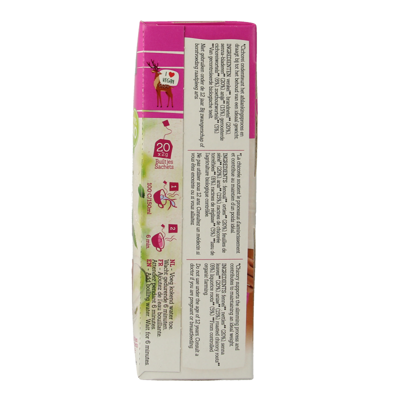Damhert Tea time ideaal gewicht thee bio 20 Zakjes