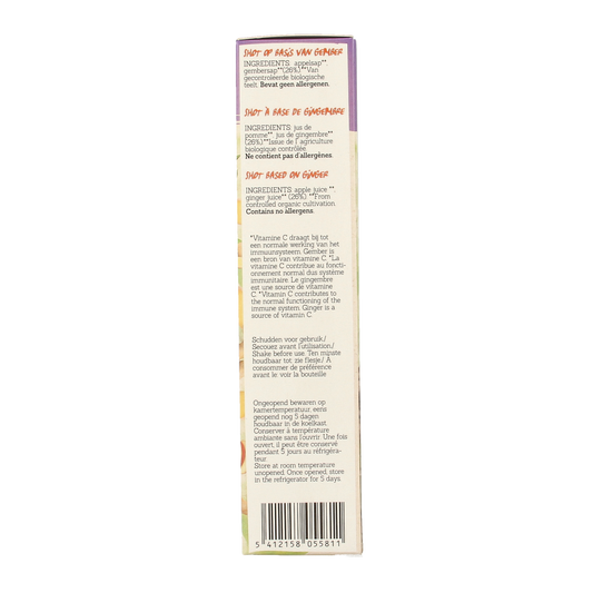 Damhert Energy shot gember duo 150.00 Gram