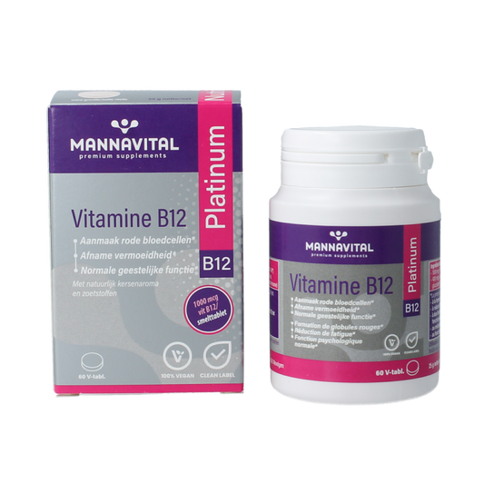 Mannavital Vitamine B12 platinum 60 Tabletten