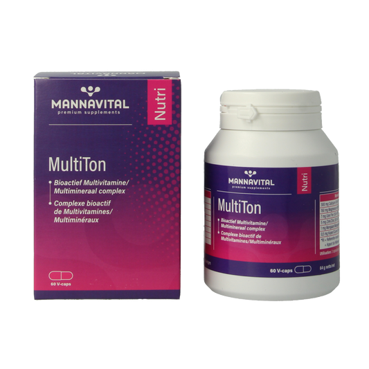 Mannavital Multiton 60 Vegetarische capsules