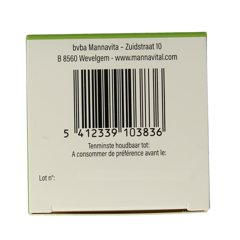 Mannavital Astaxanthine platinum 60 Vegetarische capsules