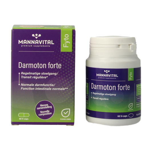 Mannavital Darmoton forte 60 Vegetarische capsules