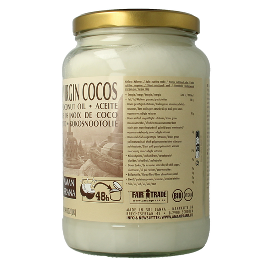 Amanprana Kokosnootolie bio 1600.00 Milliliter