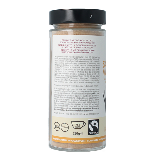 Amanprana Gula java saffraan & vanille bio 230 Gram