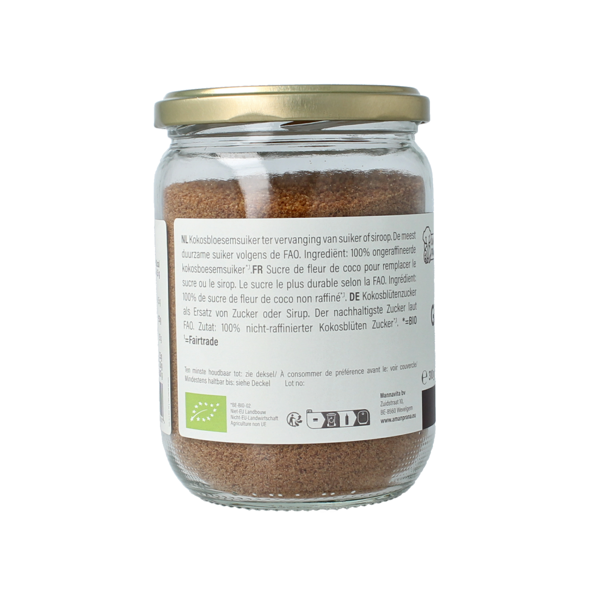 Amanprana Gula java brut bio 310.00 Gram