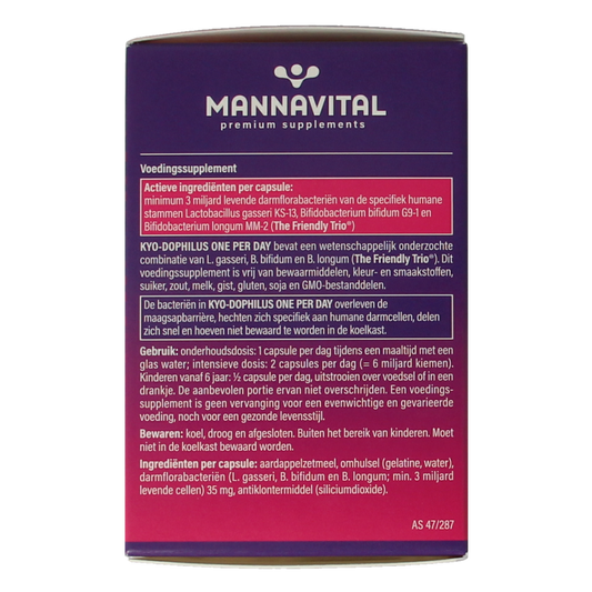 Mannavital Kyo dophilus 60.00 Capsules