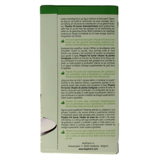 Physalis Fat burner thee bio 20 Zakjes