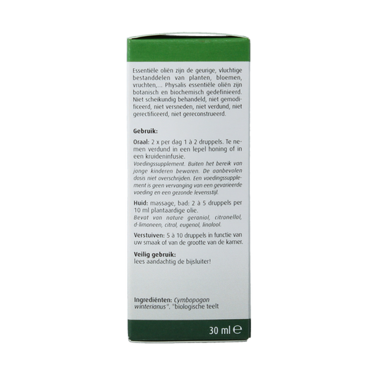 Physalis Citronella bio 30.00 Milliliter