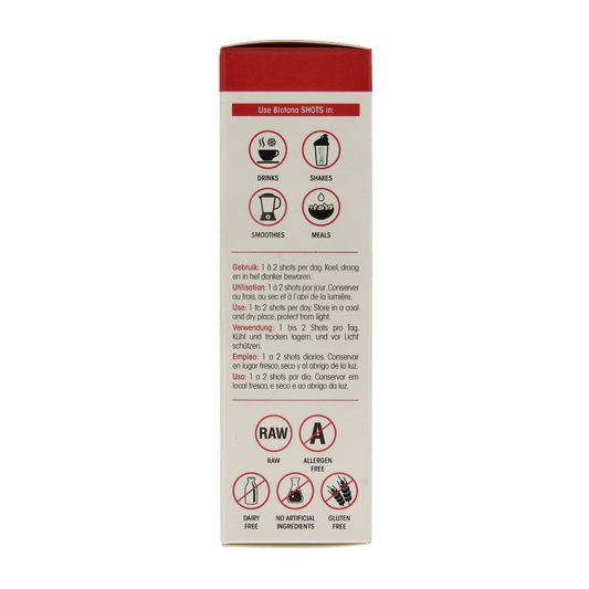 Biotona Acerola C 500 shots 2.2 gram bio 20 Stuks