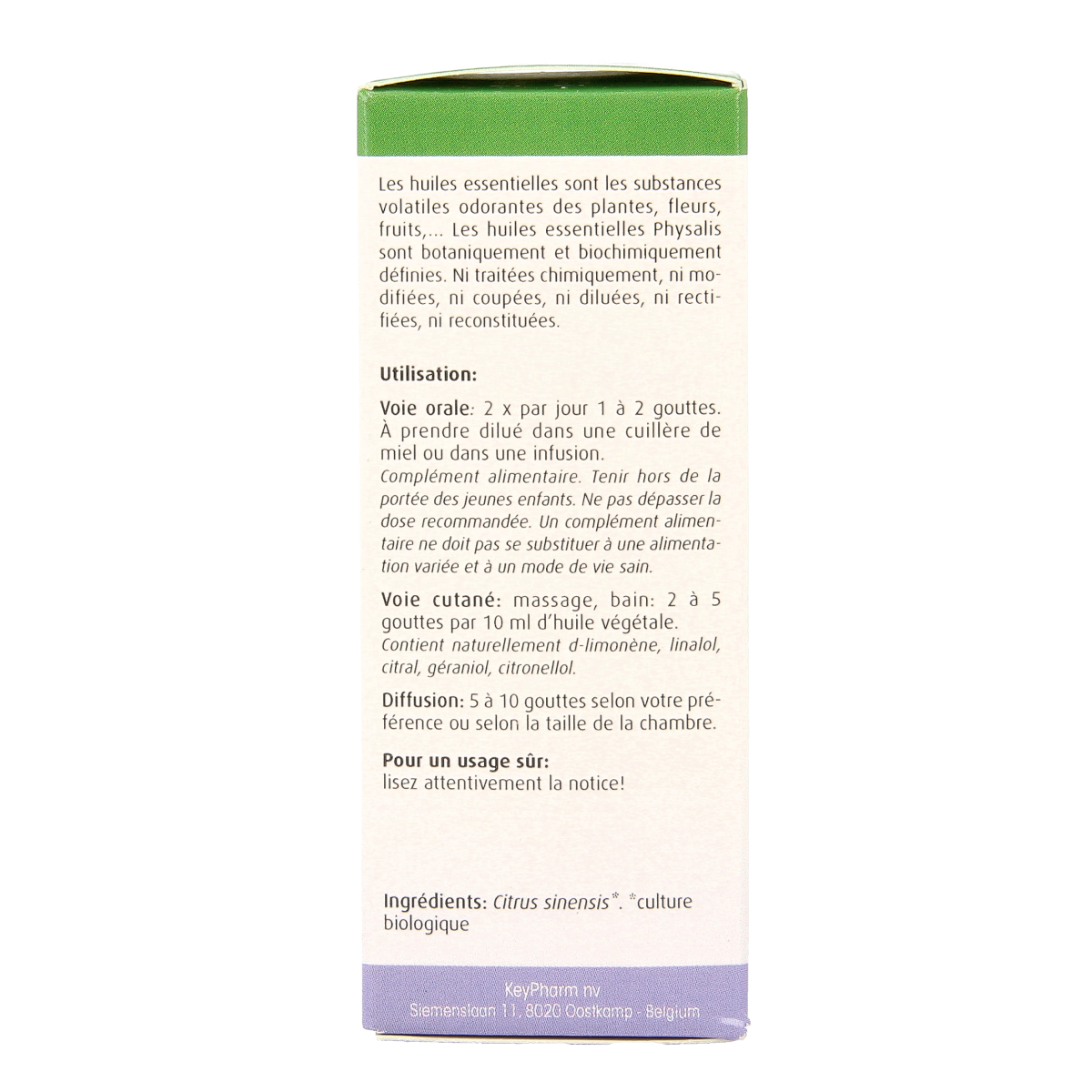 Physalis Sinaasappel bio 30.00 Milliliter