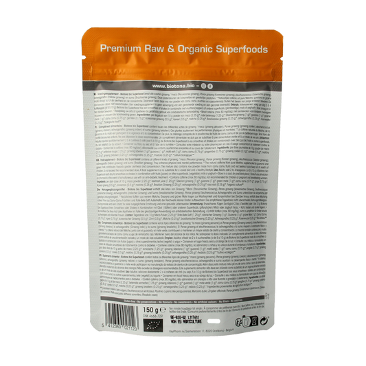 Biotona Superboost organic bio 150.00 Gram