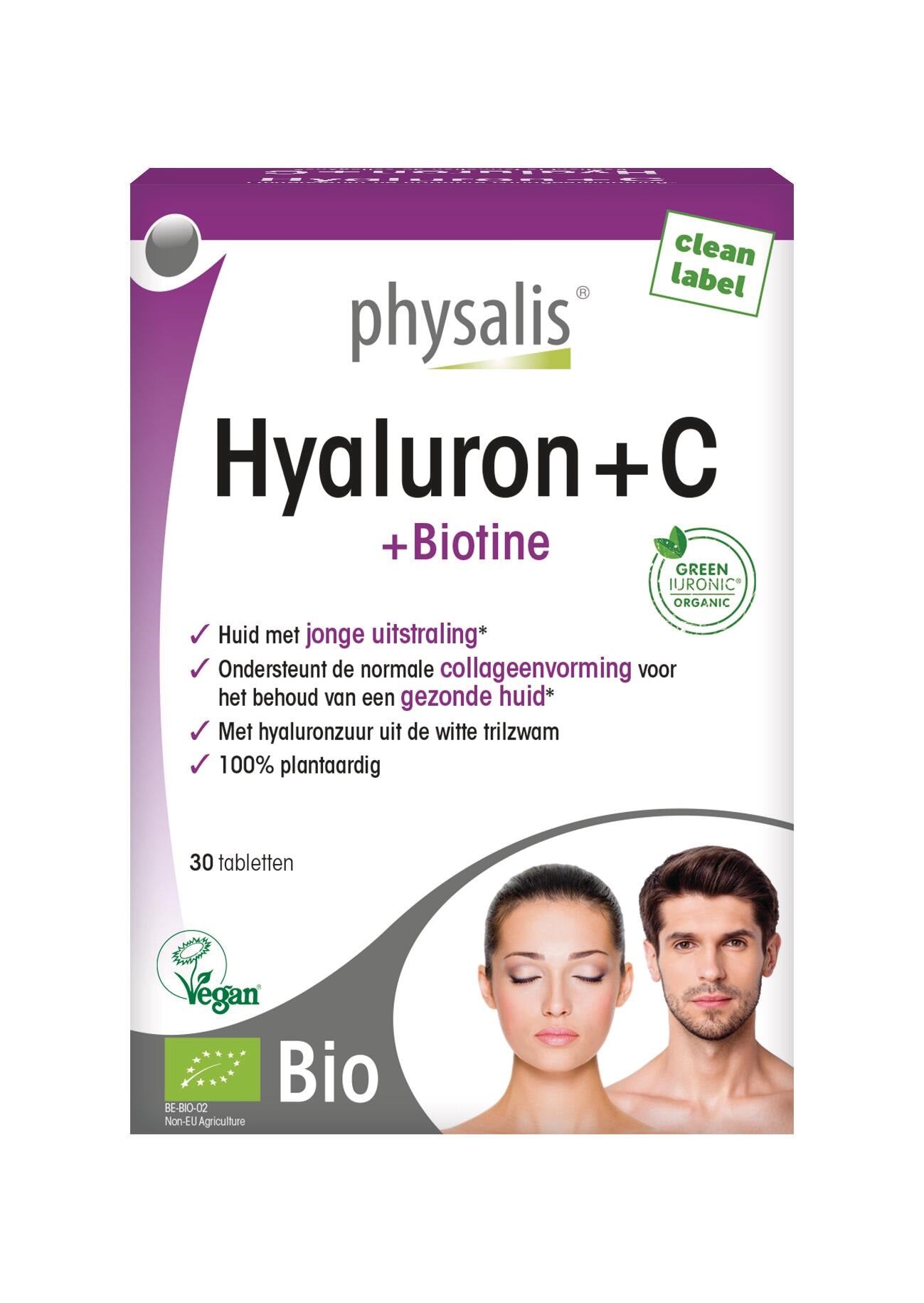 Physalis Hyaluron + C bio 30 Tabletten