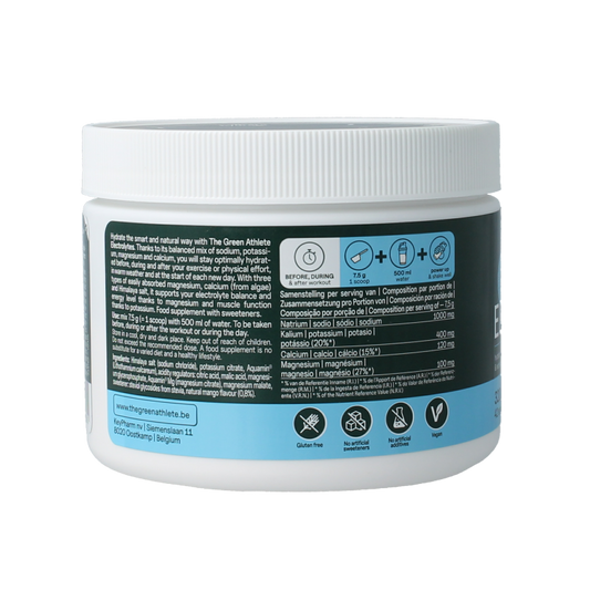 The Green Athlete Electrolytes mango 320 Gram