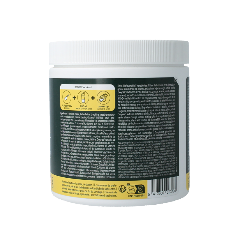 The Green Athlete Pre workout 345 Gram